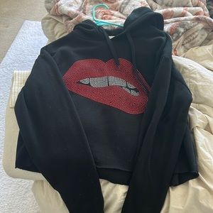 Lip hoodie - size large